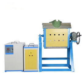 Small High Frequency 30kw Copper Melting Equipment Tin Iron Melting Furnace