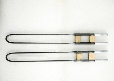 W / U Shaped Heating Element , Hard Mosi2 Tubular Heating Elements Rod